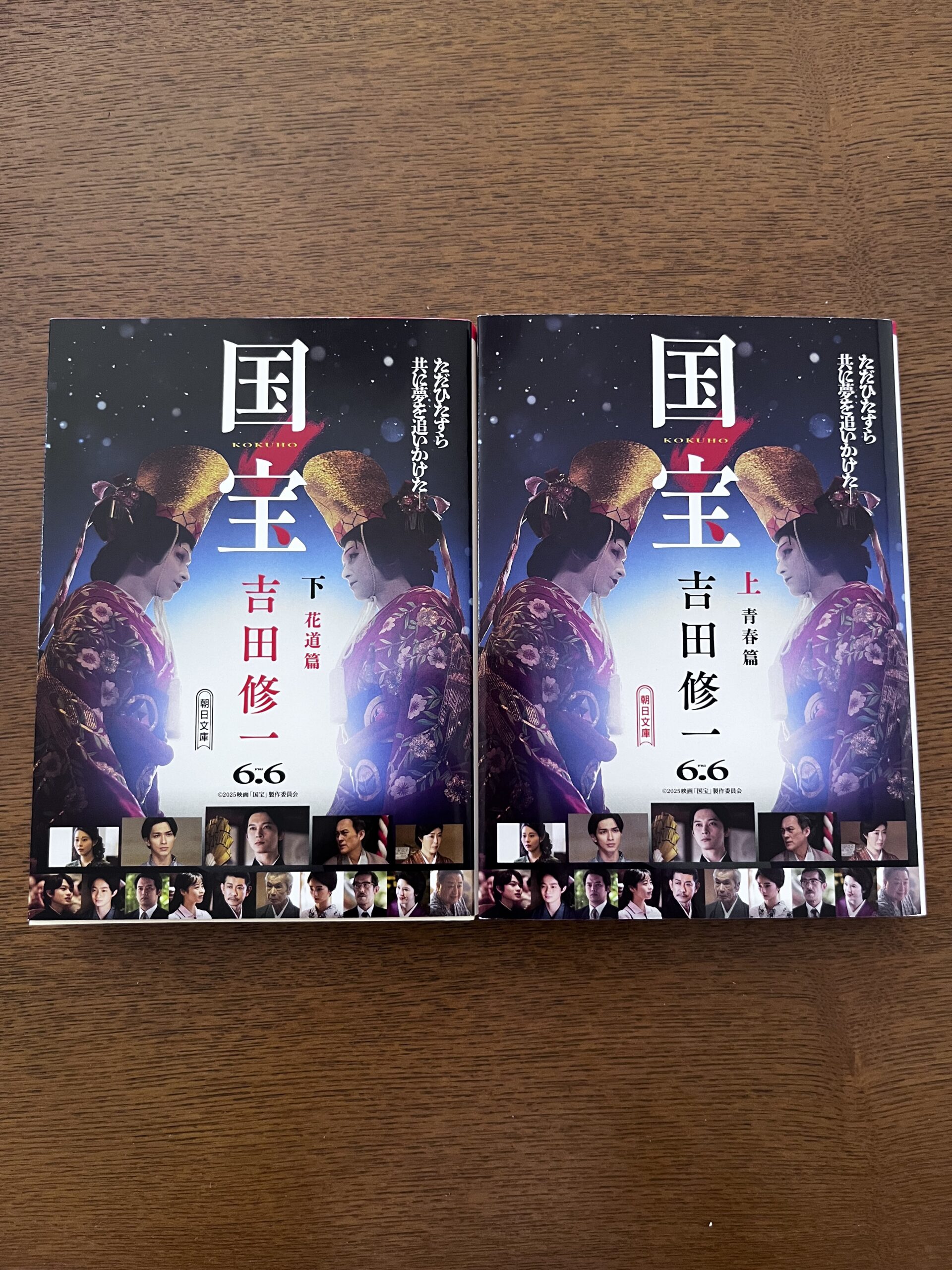 映画『国宝』を観て、原作本を手に取りました